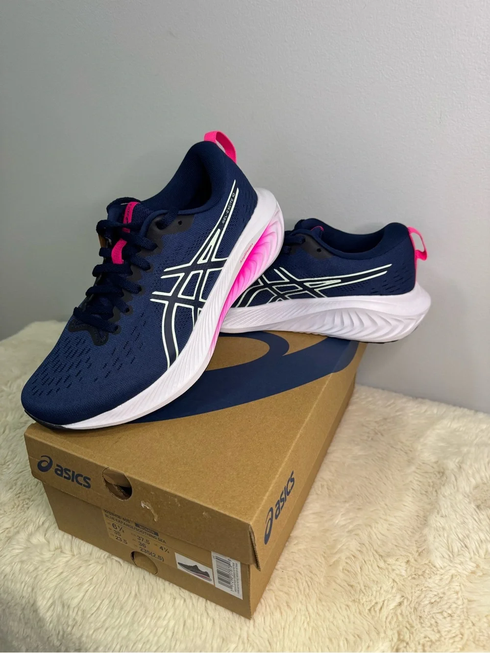 ASICS GEL-Excite 10 1012B418-405 Blue Expanse Low Top Lace Up Women